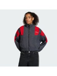 Adidas Bluza Blocked Washed KE5036 Szary Oversize. Szare bluzy damskie Adidas, xs, bez wzorów, z syntetyku, bez kaptura. Za 398.99 zł.