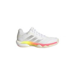 Damskie buty halowe adidas Crazyflight 7. Białe obuwie sportowe damskie Adidas, bez wzorów, do siatkówki. Za 638.50 zł.