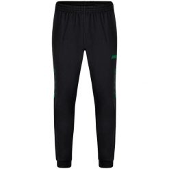 Damskie spodnie dresowe Jako polyester Challenge. Czarne spodnie dresowe damskie Jako, bez wzorów, z dresówki. Za 148.50 zł.