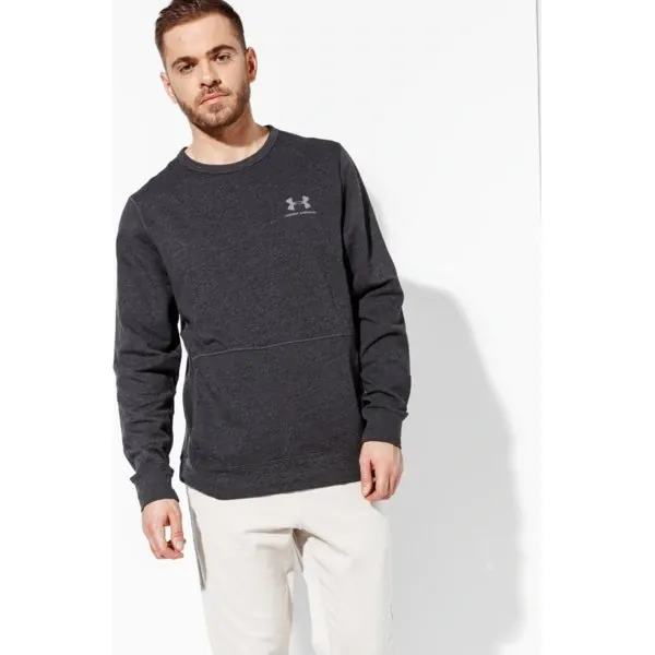 Under Armour Bluza Triblend Cr Ew , czarny, rozmiar L. Czarne bluzy męskie Under Armour, l, bez wzorów, z bawełny, bez kaptura. W wyprzedaży za 99.99 zł.