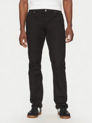 Guess Spodnie materiałowe M5RAS2 WGXW1 Czarny Slim Fit. Czarne spodnie materiałowe męskie Guess, m, z aplikacjami, z materiału. Za 249.99 zł.