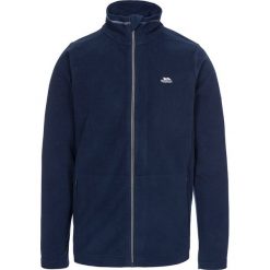 Kurtka polarowa "Tadwick" w kolorze granatowym. Niebieskie bluzy męskie Trespass Men, m, bez wzorów, z polaru, bez kaptura. W wyprzedaży za 87.95 zł.