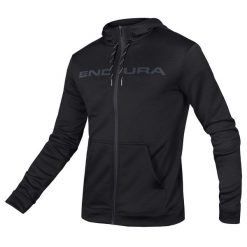 Bluza z kapturem 8214 - techniczny, casual. Czarne bluzy męskie ENDURA, xl, bez wzorów, z materiału, z kapturem. Za 315.00 zł.