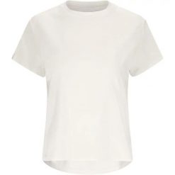 T-shirt damski Athlecia Oceanside. Białe t-shirty damskie Athlecia, bez wzorów, z materiału, eleganckie, bez kołnierzyka. Za 133.50 zł.