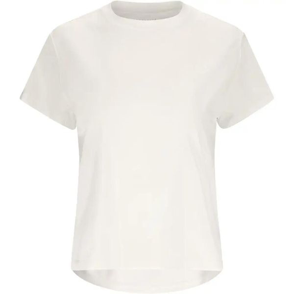 T-shirt damski Athlecia Oceanside. Białe t-shirty damskie Athlecia, bez wzorów, z materiału, eleganckie, bez kołnierzyka. Za 137.00 zł.