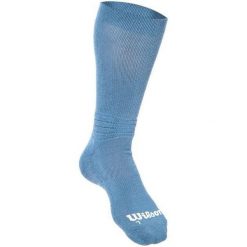 Skarpety tenisowe męskie Wilson Kaos Crew Sock. Niebieskie skarpety męskie Wilson, bez wzorów. Za 46.00 zł.