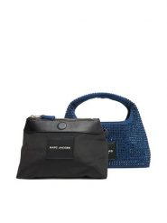 Marc Jacobs Torebka The Sack Bag 2S5HSC021H03 Granatowy. Niebieskie torebki do ręki damskie Marc Jacobs, bez wzorów, z materiału, bez dodatków. Za 1,279.00 zł.