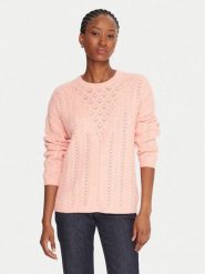 Guess Sweter W5YR56 Z2ZK2 Pomarańczowy Regular Fit. Brązowe swetry damskie Guess, xs, z aplikacjami, z syntetyku, bez kołnierzyka, bez ramiączek, bez kaptura. Za 359.99 zł.