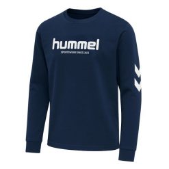 Koszulka Hummel Legacy 2.0. Niebieskie bluzki z długim rękawem męskie Hummel, m, bez wzorów, bez kołnierzyka. Za 186.00 zł.