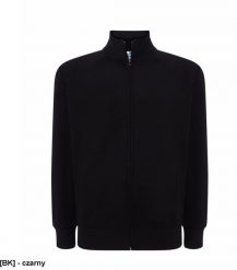 JHK - Elastyczne ściągacze prążek 1x1 przy rękawach i dole bluzy czarny 2XL. Czarne bluzy męskie JHK, m, bez wzorów, bez kaptura. Za 63.57 zł.