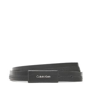 Pasek Damski Calvin Klein. Czarne paski damskie Calvin Klein, bez wzorów. Za 299.99 zł.