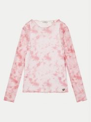 Guess Bluzka J5RP03 KCLZ0 Różowy Regular Fit. Czerwone t-shirty i topy dla dziewczynek Guess, z aplikacjami, z syntetyku, bez ramiączek. Za 99.99 zł.