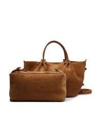 Weekend Max Mara Torebka Wkario 2625516175 Brązowy. Brązowe torebki do ręki damskie Weekend Max Mara, bez wzorów, ze skóry, bez dodatków. Za 2,479.00 zł.