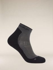 ICEBREAKER Skarpety damskie W Merino Hike+ Light Mini obsidian/black-S. Czarne skarpety damskie Icebreaker, bez wzorów, z lycry. Za 120.25 zł.