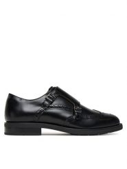 Tommy Hilfiger Półbuty Hilfiger Vogue FM0FM05767 Czarny. Czarne eleganckie półbuty Tommy Hilfiger, ze skóry, wizytowe, bez zapięcia. Za 529.99 zł.
