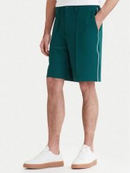 Guess Szorty sportowe Z6GD11 K3210 Zielony Regular Fit. Zielone krótkie spodenki sportowe męskie Guess, m, z aplikacjami, z syntetyku. Za 344.99 zł.