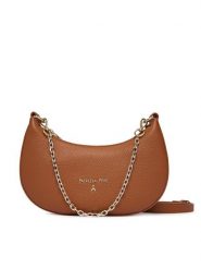 Patrizia Pepe Torebka 8B0309/L001-R877 Brązowy. Brązowe torebki do ręki damskie Patrizia Pepe, bez wzorów, ze skóry, bez dodatków. Za 869.99 zł.