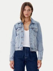 Levi's® Kurtka jeansowa Original Trucker 29945-0100 Niebieski Regular Fit. Niebieskie kurtki damskie s, bez wzorów, z bawełny, bez kaptura. Za 469.99 zł.
