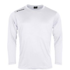 Koszulka z długim rękawem Stanno Field. Białe koszulki sportowe męskie STANNO, xl, bez wzorów, z materiału, bez kołnierzyka, bez ramiączek. Za 114.00 zł.