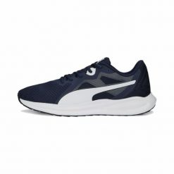 Obuwie do Biegania dla Dorosłych Running Puma Twitch Runner Fresh Czarny. Białe obuwie sportowe damskie Puma, bez wzorów, z gumy, do biegania. Za 299.99 zł.