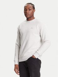 Quiksilver Bluza Salt Water Crew EQYFT05158 Szary Regular Fit. Szare bluzy męskie Quiksilver, m, bez wzorów, z bawełny, bez kaptura. Za 219.99 zł.
