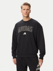 Adidas Bluza Seasonal Essentials Collegiate French Terry Crew KF4252 Czarny Regular Fit. Czarne bluzy męskie Adidas, m, bez wzorów, z bawełny, bez kaptura. Za 259.99 zł.