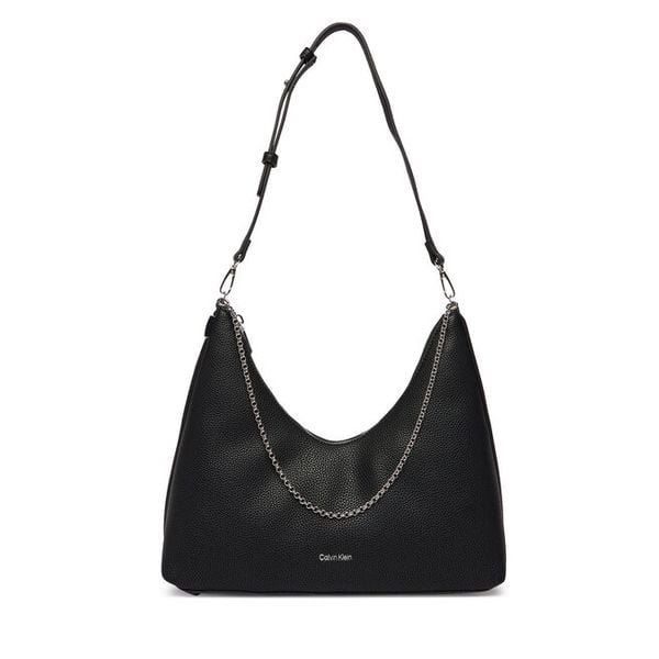 Torebka Calvin Klein. Czarne torebki do ręki damskie Calvin Klein, bez wzorów, klasyczne, bez dodatków. Za 345.99 zł.
