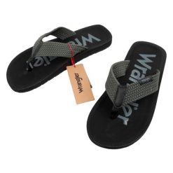 Buty klapki męskie Wrangler Zane Flipflop. Czarne klapki męskie Wrangler. Za 99.00 zł.