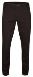Brązowe Eleganckie Męskie Spodnie Slim, Elastyczne, Bawełniane -CASINO- Zwężane. Brązowe eleganckie spodnie męskie Casino, m, bez wzorów, z bawełny. Za 285.00 zł.