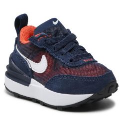 Sneakersy Nike. Niebieskie półbuty chłopięce Nike, bez wzorów, bez zapięcia. Za 219.99 zł.