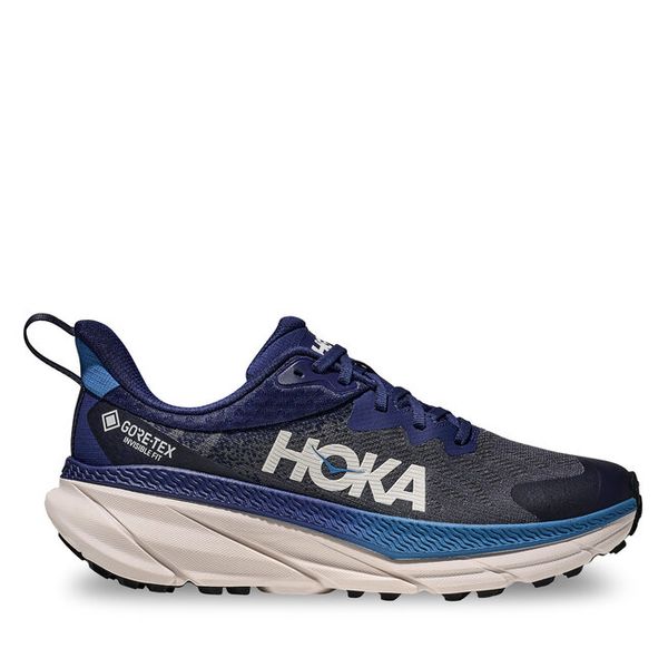 Buty do biegania Hoka. Niebieskie buty sportowe męskie HOKA, bez zapięcia, do biegania. Za 539.99 zł.