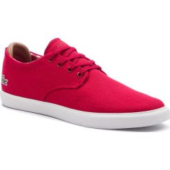 Tenisówki LACOSTE - Esparre 219 1 Cma 7-37CMA0025262 Red/Off Wht. Półbuty na co dzień męskie marki Lacoste. Za 399.99 zł.