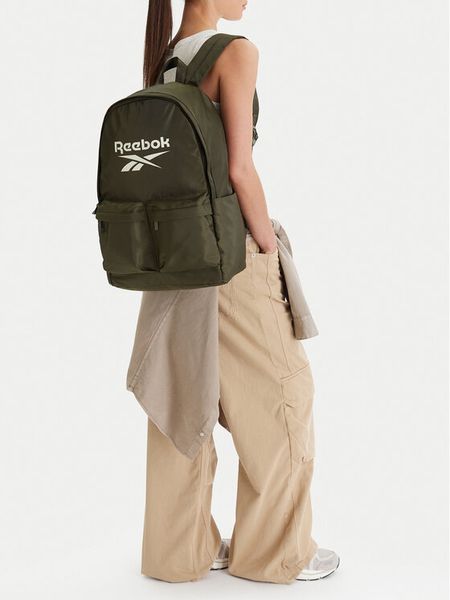 Reebok Plecak CEO-RBK-KL-002-09 Khaki. Brązowe plecaki damskie Reebok, bez wzorów, z materiału, sportowe. Za 179.99 zł.