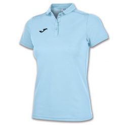 Koszulka polo do tenisa damska Joma Hobby. Niebieskie koszulki sportowe damskie Joma, l, bez wzorów, bez kołnierzyka, bez ramiączek, do piłki nożnej. Za 230.50 zł.