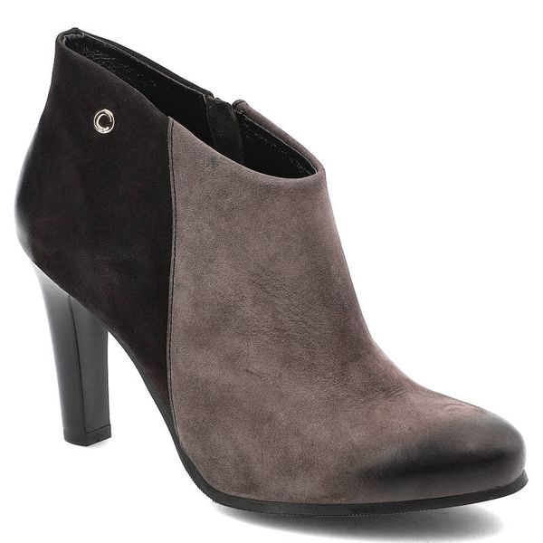 Szare Botki Carinii Skórzane Buty Na Obcasie. Szare botki damskie Carinii, z nubiku, biznesowe, bez obcasa, na obcasie, bez zapięcia. Za 219.00 zł.