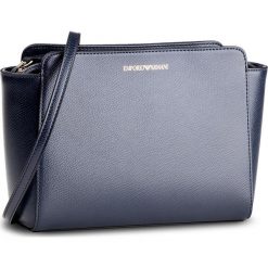 Torebka EMPORIO ARMANI - Y3B084 YH15A 88293 Midnight Blue/Black. Niebieskie listonoszki damskie Emporio Armani, ze skóry ekologicznej. Za 639.00 zł.