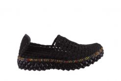 Półbuty Rock Full Breath Bin Black With Tutti Frutti Binding 23 032956, Czarny, Materiał - 40. Czarne obuwie sportowe damskie Rock Spring, bez wzorów, z materiału. W wyprzedaży za 164.99 zł.