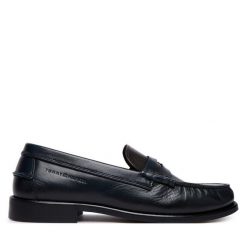 Lordsy Tommy Hilfiger. Niebieskie mokasyny męskie Tommy Hilfiger. Za 649.99 zł.