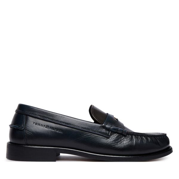 Mokasyny Tommy Hilfiger. Niebieskie mokasyny męskie Tommy Hilfiger. Za 550.99 zł.