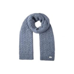 Szalik damski Pepe Jeans Fiona. Szare szaliki i chusty damskie Pepe Jeans, bez wzorów, z jeansu, eleganckie. Za 134.75 zł.