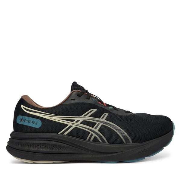 Buty do biegania Asics. Czarne buty sportowe męskie Asics, bez zapięcia, do biegania. Za 569.99 zł.