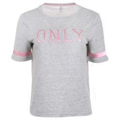 Only Ladies T-Shirt Mia S / S Tylko Logo Top Jrs Lekki Grey Melange (Rozmiar Xs). T-shirty damskie marki Only. W wyprzedaży za 64.00 zł.