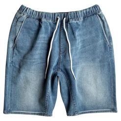 Quiksilver Szorty Męskie Fonic Denim Polaru Short-Blur eqyds03066 Bptw (Rozmiar L). Krótkie spodenki sportowe męskie marki Quiksilver. W wyprzedaży za 105.00 zł.