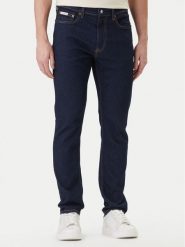Calvin Klein Jeans Jeansy LV04RF757G Granatowy Slim Fit. Niebieskie jeansy męskie Calvin Klein Jeans. Za 419.99 zł.