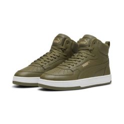 Sneakersy Unisex Caven 2.0 Mid WTR PUMA. Zielone obuwie sportowe damskie Puma, bez wzorów, trekkingowe. Za 299.00 zł.
