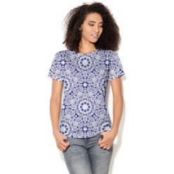 Colour Pleasure Koszulka CP-030 6 biało-granatowa r. XXXL/XXXXL. T-shirty damskie Colour Pleasure. Za 70.35 zł.