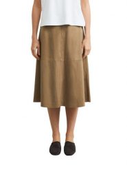 Comma spódnica ze sztucznej skóry Kobiety beżowy, 38. Brązowe spódnice damskie comma, bez wzorów, ze skóry, eleganckie. Za 449.95 zł.