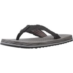 Sandały SKECHERS TANTRICFRITZ Czarny. Czarne klapki męskie Skechers, z tkaniny, bez zapięcia. Za 290.00 zł.