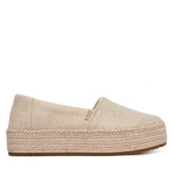 Espadryle Toms. Brązowe espadryle damskie Toms, bez wzorów, bez obcasa, bez zapięcia. Za 419.99 zł.