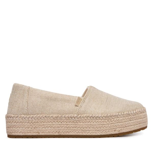 Espadryle Toms. Brązowe espadryle damskie Toms, bez wzorów, bez obcasa, bez zapięcia. Za 419.99 zł.